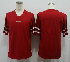 Nike San Francisco 49ers Blank Red Vapor Untouchable Limited Authentic Stitched NFL Jersey