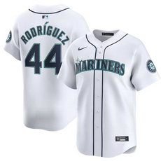 Nike Seattle Mariners #44 Julio Rodríguez White 2024 Authentic Stitched MLB Jersey