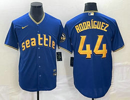 Nike Seattle Mariners #44 Julio Rodriguez 2023 City Game Authentic Stitched MLB jersey