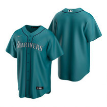 Nike Seattle Mariners #Blank Green Game Authentic Stitched MLB jersey