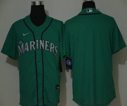 Nike Seattle Mariners #Blank Green Game Authentic Stitched MLB jersey