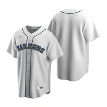 Nike Seattle Mariners #Blank White Cooperstown Collection Game Authentic Stitched MLB jersey