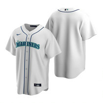 Nike Seattle Mariners #Blank White Game Authentic Stitched MLB jersey