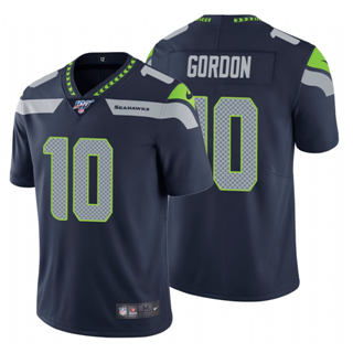 Nike Seattle Seahawks #10 Josh Gordon Blue Vapor Untouchable Authentic Stitched NFL Jersey