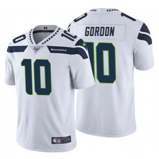 Nike Seattle Seahawks #10 Josh Gordon White Vapor Untouchable Authentic Stitched NFL Jersey