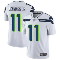 Nike Seattle Seahawks #11 Jennings Jr White Vapor Untouchable Limited Authentic Stitched NFL Jersey