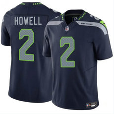 Nike Seattle Seahawks #2 Sam Howell Navy Stitched NFL Jersey