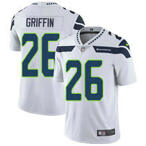 Nike Seattle Seahawks #26 Shaquill Griffin White Vapor Untouchable Limited Authentic Stitched NFL Jersey