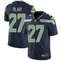 Nike Seattle Seahawks #27 Marquise Blair Blue Vapor Untouchable Limited Authentic Stitched NFL Jersey