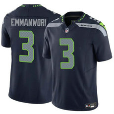 Nike Seattle Seahawks #3 Nick Emmanwori Navy Vapor Untouchable NFL Jersey