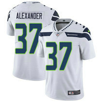 Nike Seattle Seahawks #37 Shaun Alexander White Vapor Untouchable Limited Authentic Stitched NFL Jersey FG