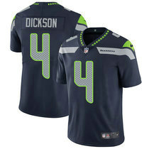 Nike Seattle Seahawks #4 Michael Dickson Blue Vapor Untouchable Limited Authentic Stitched NFL Jersey
