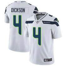 Nike Seattle Seahawks #4 Michael Dickson White Vapor Untouchable Limited Authentic Stitched NFL Jersey