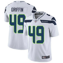 Nike Seattle Seahawks #49 Shaquem Griffin White Vapor Untouchable Pick Authentic stitched NFL jersey