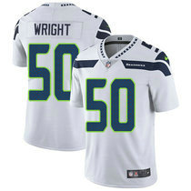 Nike Seattle Seahawks #50 K.J. Wright White Vapor Untouchable Limited Authentic Stitched NFL Jersey