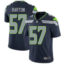 Nike Seattle Seahawks #57 Cody Barton  Blue Vapor Untouchable Limited Authentic Stitched NFL Jersey