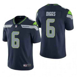 Nike Seattle Seahawks #6 Quandre Diggs Navy Blue Vapor Untouchable Authentic Stitched NFL Jersey