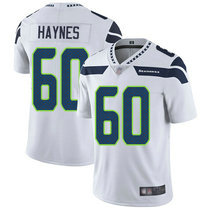 Nike Seattle Seahawks #60 Phil Haynes White Vapor Untouchable Limited Authentic Stitched NFL Jersey