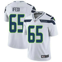 Nike Seattle Seahawks #65 Germain Ifedi White Vapor Untouchable Limited Authentic Stitched NFL Jersey