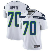 Nike Seattle Seahawks #70 Mike Iupati White Vapor Untouchable Limited Authentic Stitched NFL Jersey