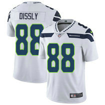 Nike Seattle Seahawks #88 Will Dissly White Vapor Untouchable Limited Authentic Stitched NFL Jersey