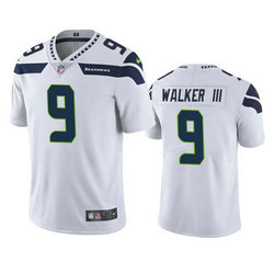 Nike Seattle Seahawks #9 Kenneth Walker III White Vapor Untouchable Authentic Stitched NFL Jersey