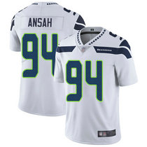 Nike Seattle Seahawks #94 Ezekiel Ansah White Vapor Untouchable Limited Authentic Stitched NFL Jersey