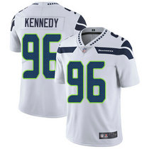 Nike Seattle Seahawks #96 Cortez Kennedy White Vapor Untouchable Limited Authentic Stitched NFL Jersey FG