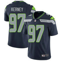 Nike Seattle Seahawks #97 Patrick Kerney Blue Vapor Untouchable Limited Authentic Stitched NFL Jersey