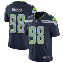 Nike Seattle Seahawks #98 Rasheem Green Blue Vapor Untouchable Limited Authentic Stitched NFL Jersey