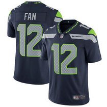 Nike Seattle Seahawks 12th Fan Blue Vapor Untouchable Authentic Stitched NFL Jersey