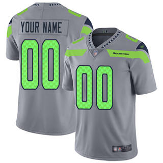 Nike Seattle Seahawks Customized Inverted Authentic Stitched NFL Jerseys