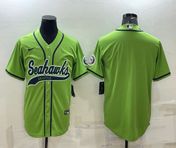 Nike Seattle Seahawks Green Joint adults Authentic Stitched baseball jersey