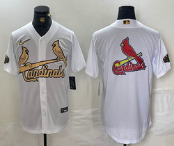 Nike St. Louis Cardinals Blank All star team Logo on back Authentic Stitched MLB Jersey