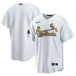 Nike St. Louis Cardinals Blank White 2022 All Star Authentic Stitched MLB Jersey