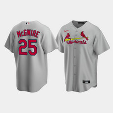 Nike St.Louis Cardinals #25 Mark McGwire Cray Game Authentic stitched MLB jersey