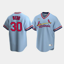 Nike St.Louis Cardinals #30 Tyler Webb Cooperstown Collection Light Blue Authentic Stitched MLB Jersey
