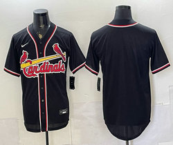Nike St.Louis Cardinals Blank Black Fashion Jersey