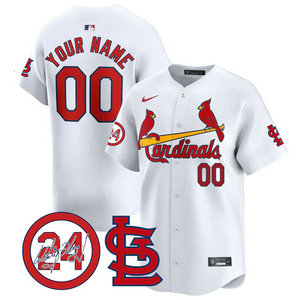 Nike St.Louis Cardinals Custom White 2024 Memorial Authentic stitched MLB jersey
