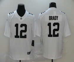 Nike Tampa Bay Buccaneers #12 Tom Brady White Rush Authentic Stitched NFL Jersey