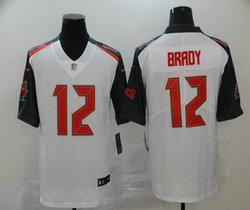 Nike Tampa Bay Buccaneers #12 Tom Brady White Vapor Untouchable Authentic Stitched NFL Jersey