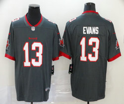 Nike Tampa Bay Buccaneers #13 Mike Evans Pewter 2020 Vapor Untouchable Authentic Stitched NFL Jersey