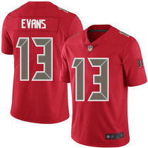 Nike Tampa Bay Buccaneers #13 Mike Evans Red Rush Authentic Stitched NFL Jersey