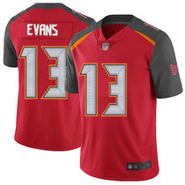Nike Tampa Bay Buccaneers #13 Mike Evans Red Vapor Untouchable Limited Authentic Stitched NFL Jersey