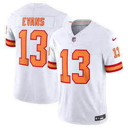 Nike Tampa Bay Buccaneers #13 Mike Evans White Throwback Stitched NFL Jersey