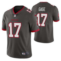 Nike Tampa Bay Buccaneers #17 Russell Gage Gray Vapor Untouchable Authentic Stitched NFL Jersey