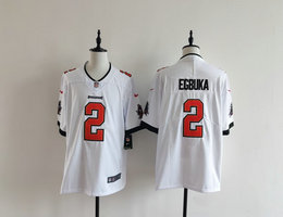 Nike Tampa Bay Buccaneers #2 Emeka Egbuka White 2025 Stitched NFL Jersey