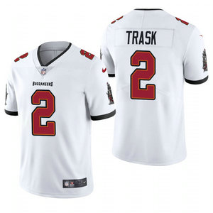 Nike Tampa Bay Buccaneers #2 Kyle Trask White 2021 NFL Draft Vapor Untouchable Authentic Stitched NFL Jersey