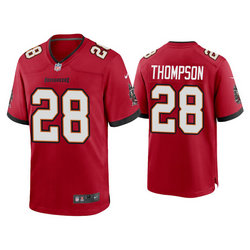 Nike Tampa Bay Buccaneers #28 Darwin Thompson Red Vapor Untouchable Authentic Stitched NFL Jersey