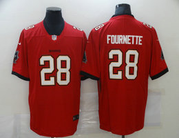 Nike Tampa Bay Buccaneers #28 Leonard Fournette Red Vapor Untouchable Authentic Stitched NFL Jersey